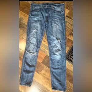 Polo by Ralph Lauren Blue Distressed womens Jeans size 25